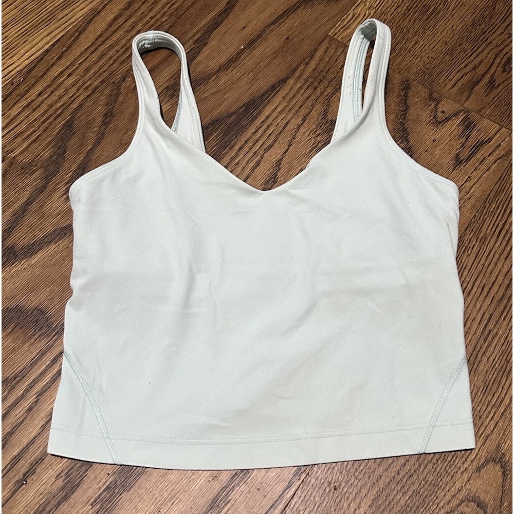 Lululemon Align Tank Mint No Padding‎ Size 2 W1CW8S